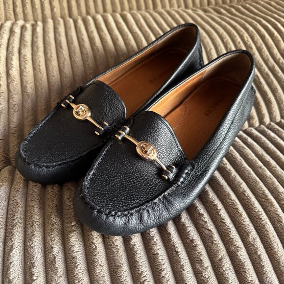 Coach Womens Leather Loafers - Picture 1 of 3